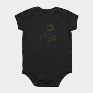 Black Power Baby Bodysuit